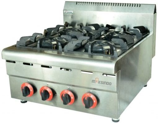 Counter Top 4-Burner Gas Range - Gambar 6