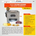 Mesin Slicer Daging dan Buah Kombinasi MKS-MSL33