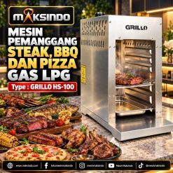 Mesin Pemanggang Steak - Pizza GRILLO HS-100