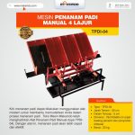Alat Penanam Padi Manual 4 Lajur TPDI-04