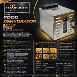 Mesin Food Dehydrator MKS-FDH6