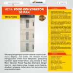 Mesin Food Dehydrator 30 Rak (FDH30)