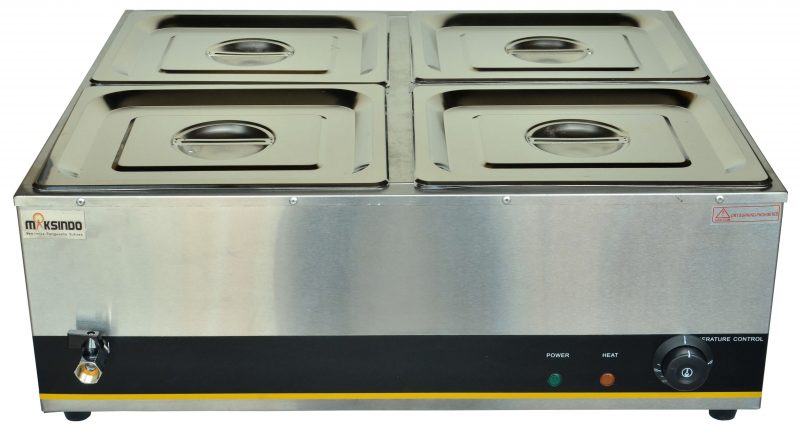 Mesin Bain Marie Penghangat Makanan MKS-EBM04