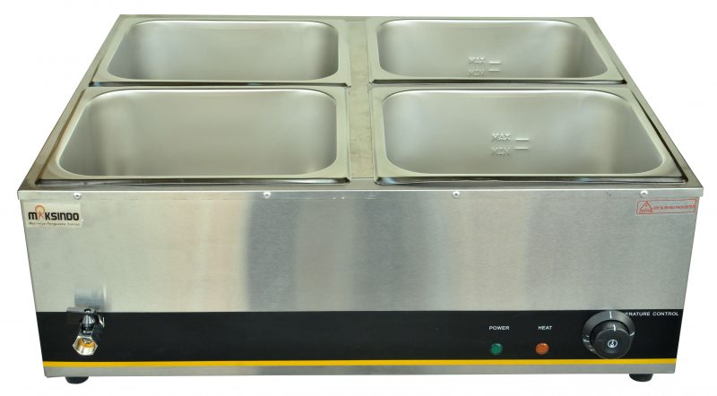 Mesin Bain Marie Penghangat Makanan MKS-EBM04 - Gambar 4