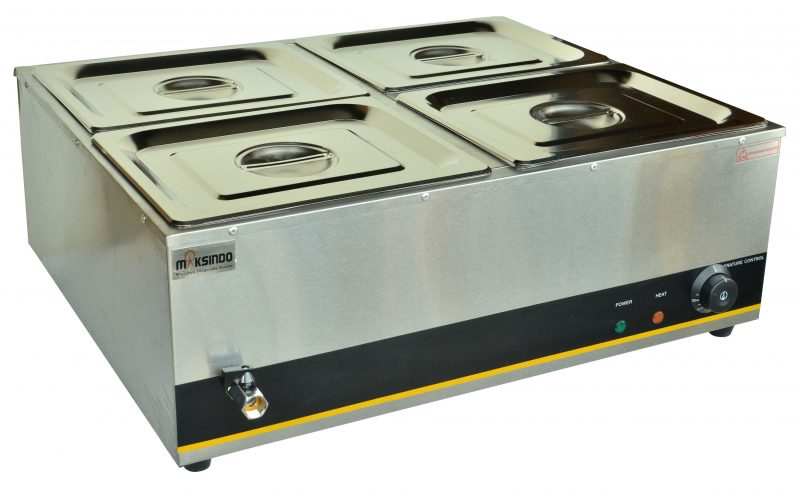Mesin Bain Marie Penghangat Makanan MKS-EBM04 - Gambar 3