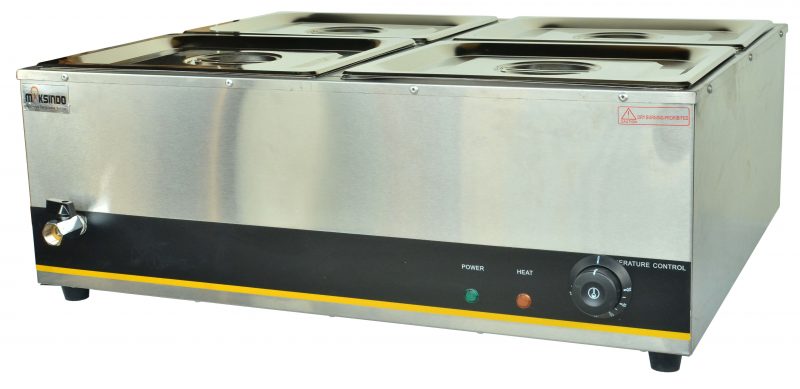 Mesin Bain Marie Penghangat Makanan MKS-EBM04 - Gambar 2