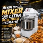 Mesin Spiral Mixer 35 Liter Plus Timer Otomatis MKS-SM30