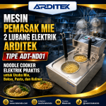 Mesin Pemasak Mie 2 Lubang Arditek  (Elektrik) ADT-ND01