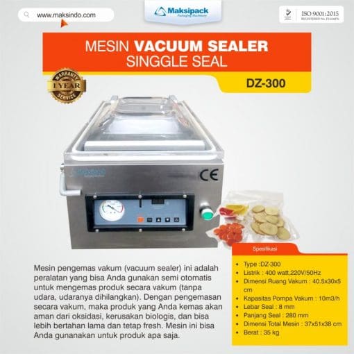 Mesin Vacuum Sealer Singgle Seal DZ-300