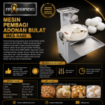 Mesin Pembagi Adonan Bulat (MKS-BA60)