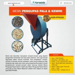 Mesin Pengupas Pala & Kemiri AGR-PPK200