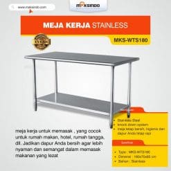 Meja Kerja Stainless (WTS-180)