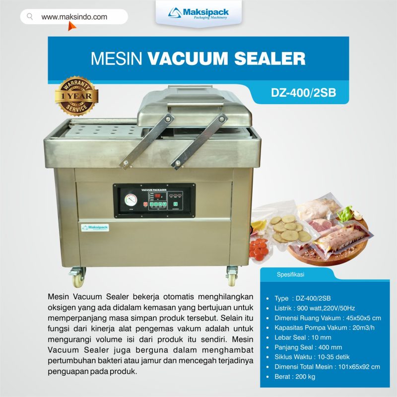 Mesin Vacuum Sealer (DZ400/2SB)