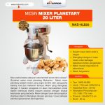 Mesin Mixer Planetary 20 Liter (MKS-HLB20)