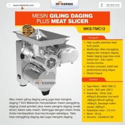 Mesin Giling daging Plus Meat Slicer TMC12