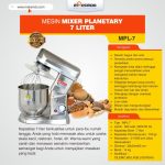 Mesin Mixer Planetary 7 Liter (MPL-7)