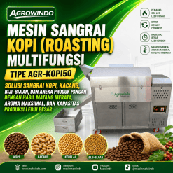 Mesin Sangrai Kopi (roasting) Multifungsi AGR-Kopi50