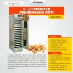 Mesin Proofer Pengembang Roti (PR16)