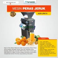 Mesin Peras Jeruk AGR-JRK75