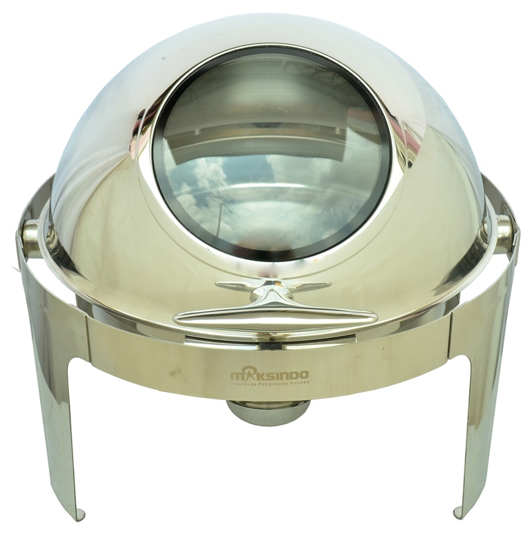 Chafing Dish Bentuk Bulat (Round Roll) 6 Liter MKS-PM21 - Gambar 2