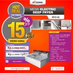 Hot Deal Mesin Electric Deep Fryer MKS-82 SOLD OUT