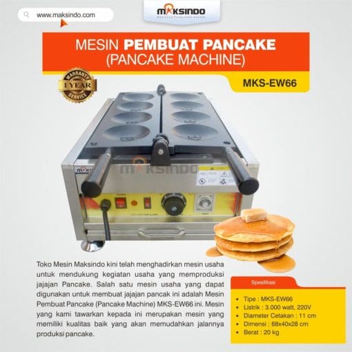 Mesin Pembuat Pancake (Pancake Machine) MKS-EW66