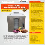 Mesin Food Dehydrator 16 Rak (FDH16)