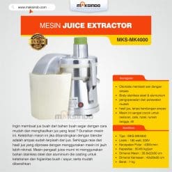 Mesin Juice Extractor (MK4000)