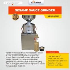 Sesame Sauce Grinder MKS-SSC100