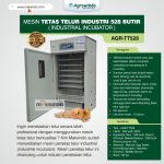 Mesin Tetas Telur Industri 528 Butir (Industrial Incubator)