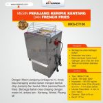 Mesin Perajang Keripik Kentang dan French Fries - MKS-CT100
