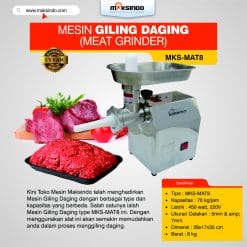 Mesin Giling Daging MKS-MAT8