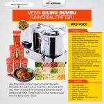 Mesin Universal Fritter 6 liter (VGC6)