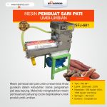 Mesin Pembuat Sari Pati Umbi-Umbian SFJ-681