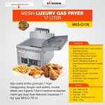 Mesin Luxury Gas Fryer 17 Liter (MKS-G17B)