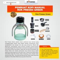 Pembuat Kopi Manual Rok Presso Green