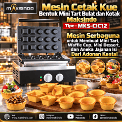 Mesin Cetak Cone Es Krim Mini MKS-CIC12