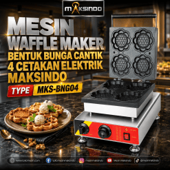 Waffle Maker Bentuk Bunga MKS-BNG04