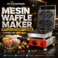Waffle Maker Bentuk Hati (Love) MKS-GNG4