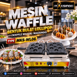 Mesin Waffle Bentuk Lollipop (Waffle Maker) MKS-WL06