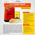 Mesin Sosis Telur 4 Lubang Grillo-400 (Listrik)