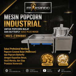 Mesin Popcorn Industrial Caramel (Gas) - CRM880