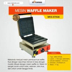 Mesin Waffle Maker MKS-STK06