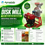 Mesin Pembuat Tepung Disc Mill AGR-AGC45 DIESEL