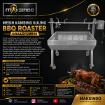 Mesin Kambing Guling BBQ Roaster GRILLO-LMB10