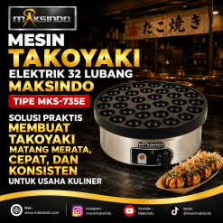 Electric Takoyaki Maker MKS-735E