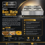 Mesin Bain Marie Penghangat Makanan (EBM Type)