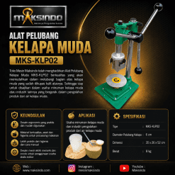 Mesin Pelubang Kelapa Muda MKS-KLP02