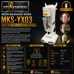 Mesin Milkshake Mixer Untuk Usaha Minuman MKS-YX03