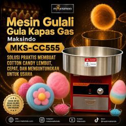 Mesin Gula Kapas Cotton Candy (Gulali) MKS-CC555 (Gas)